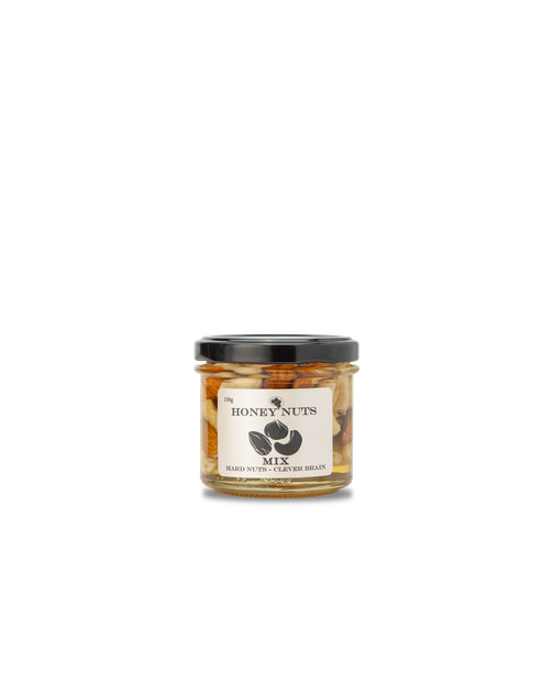 Honey Nuts Mix – mix de nuci în miere în borcan